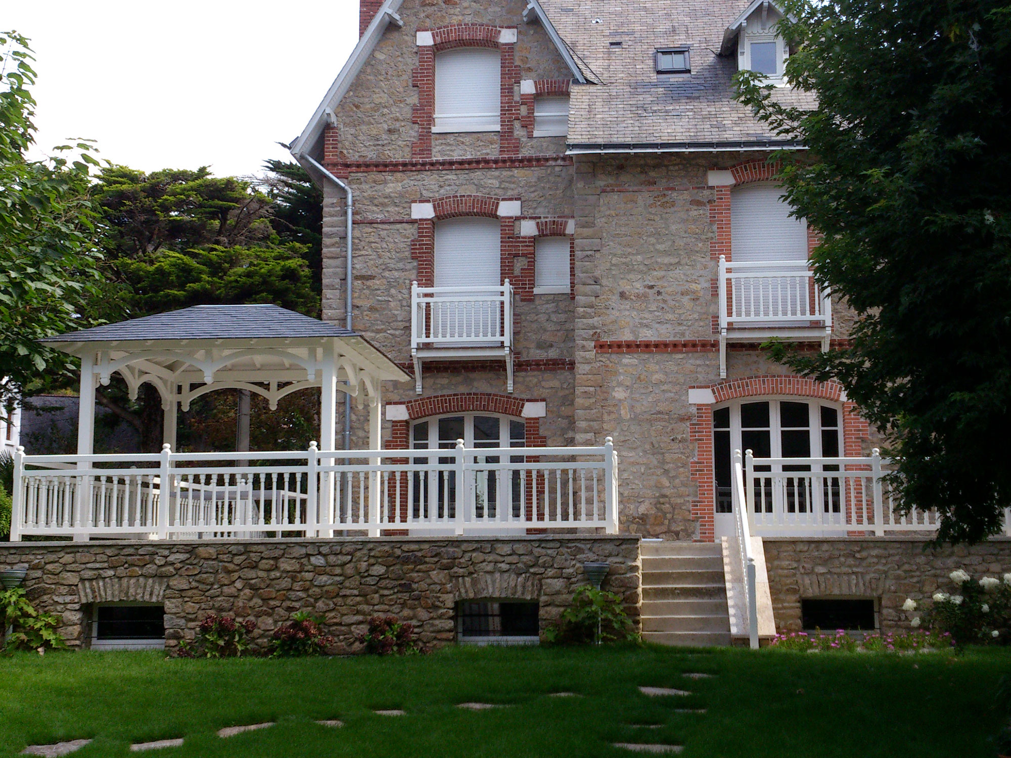 Peinture Extérieur garde-corps et pergola | Royan